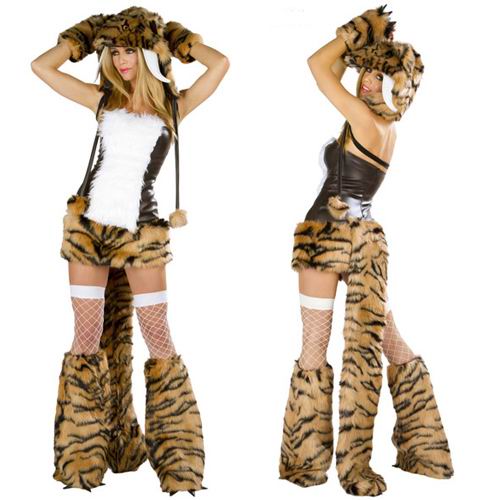 Deluxe Sabertooth Tiger Costume